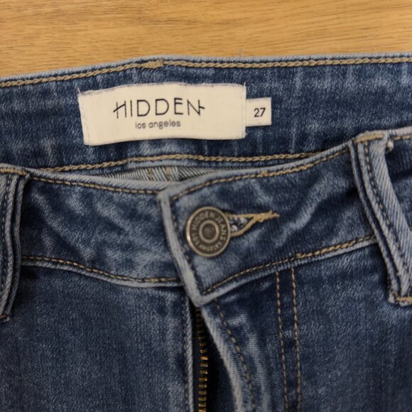 HIDDEN JEANS | High Waist Flare Jeans - Size 27 - Picture 9 of 11